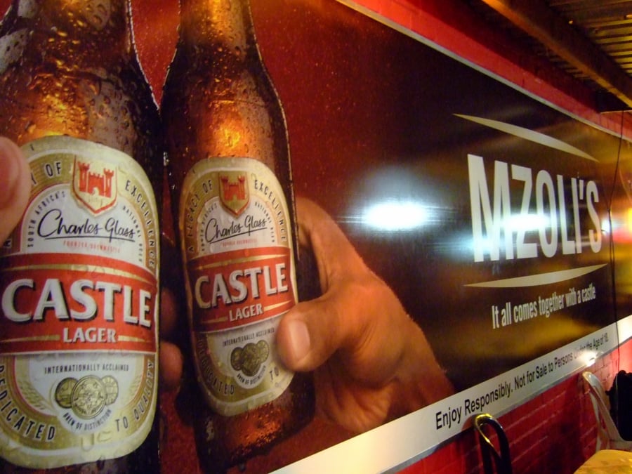 Castle Lager, jedna z najpopularniejszych marek SABMiller w Afryce.