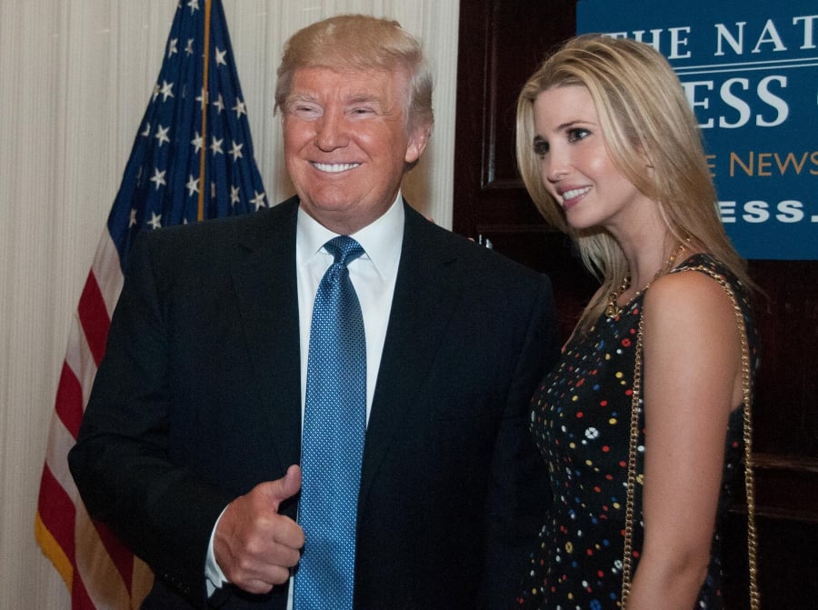 Donald Trump i Ivanka Trump.