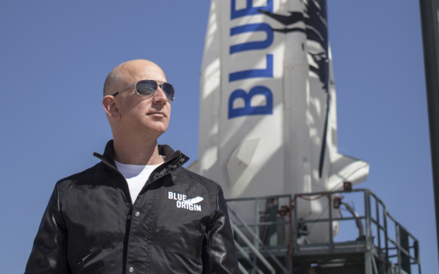 Jeff Bezos - założyciel Blue Origin.