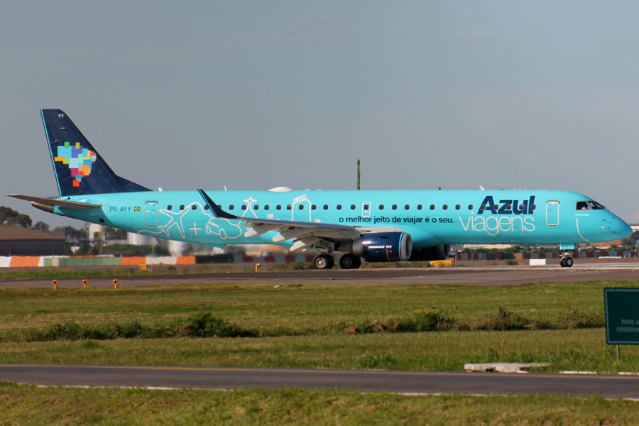 Samolot linii Azul - brazylijskiej kopii JetBlue.
